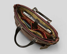 Load image into Gallery viewer, GALLANT Tote Briefcase-Burgundy