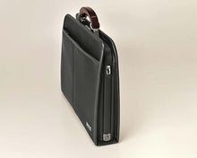 Load image into Gallery viewer, Wood handle briefcase L