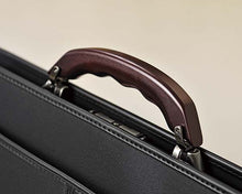 Load image into Gallery viewer, Wood handle briefcase L