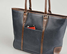 Load image into Gallery viewer, TREASURE Tote Bag-Navy Blue