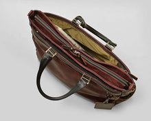 Load image into Gallery viewer, GALLANT Tote Briefcase-Dark Brown