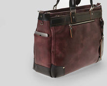 Load image into Gallery viewer, GALLANT Tote Briefcase-Burgundy